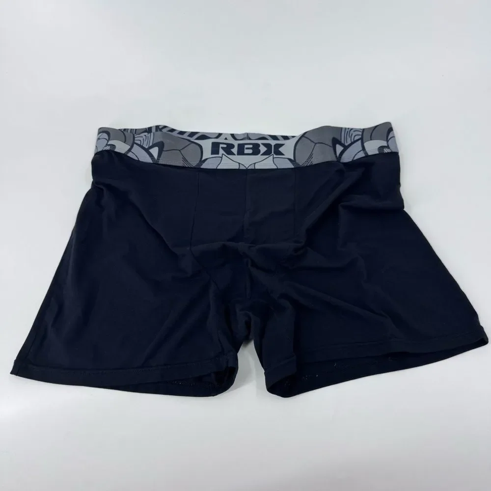 RBX Black and Gray Boxer Briefs‎ Athletic Fit